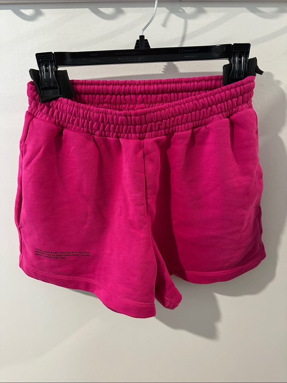 Pangaia Magenta shorts